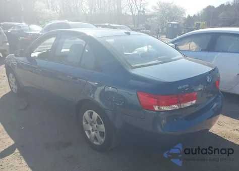 2008 Hyundai Sonata Gls из США, поврежденный, VIN 5NPET46C28H318819